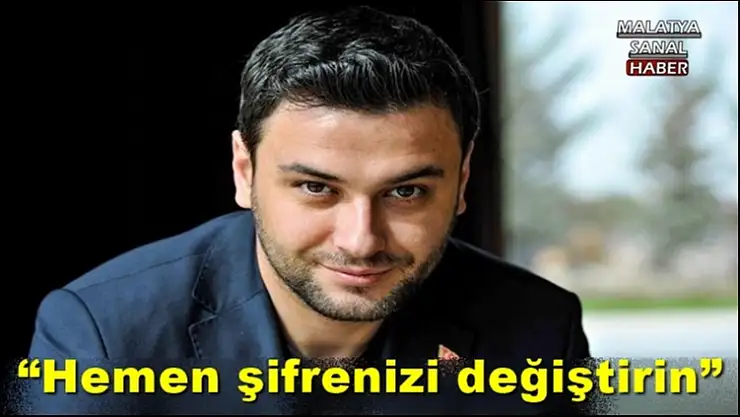 Hemen şifrenizi değiştirin