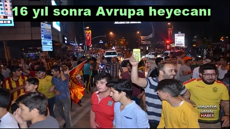 16 yıl sonra Avrupa heyecanı