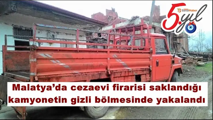 Malatya'da Cezaevi firarisi esrarla yakalandı