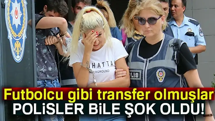 Futbolcu transfer eder gibi