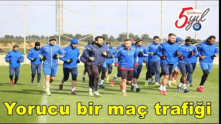 Yorucu bir maç trafiği