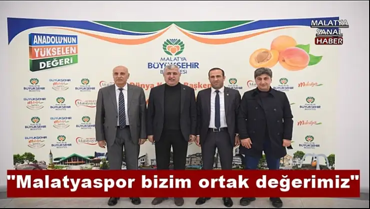 Polat, E. Yeni Malatyaspor Başkanı Gevrek´i ağırladı