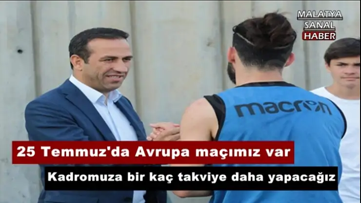 Adil Gevrek Bir kaç oyuncuyla resmiyete yakınız