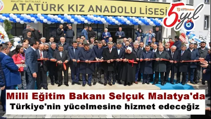 Milli Eğitim Bakanı Selçuk Malatya'da