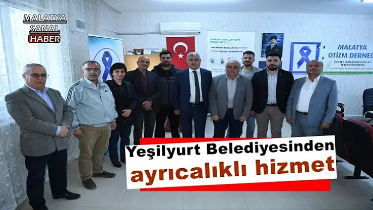 Yeşilyurt Belediyesinden ayrıcalıklı hizmet