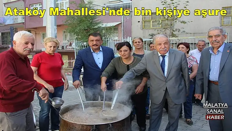 Ataköy Mahallesi´nde bin kişiye aşure