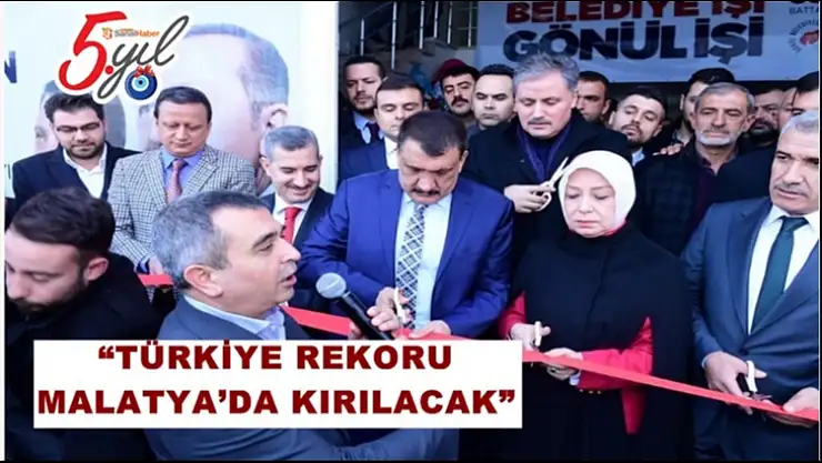 Malatya'da AK Parti´nin seçim bürosu açıldı