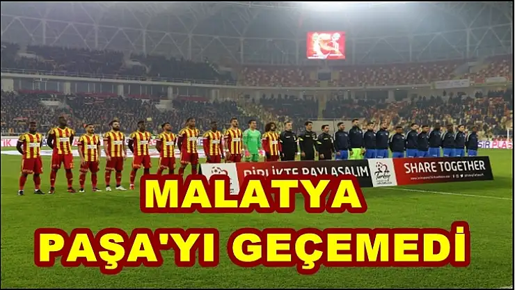 Evkur Yeni Malatyaspor: 1 - Kasımpaşa: 1