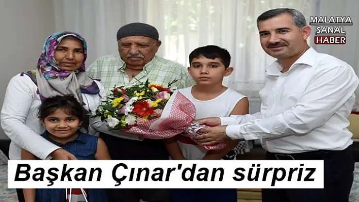 Başkan Çınar'dan sürpriz