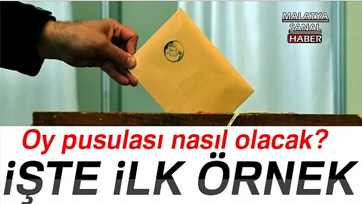 2019 Cumhur İttifakı oy pusulası belli oldu
