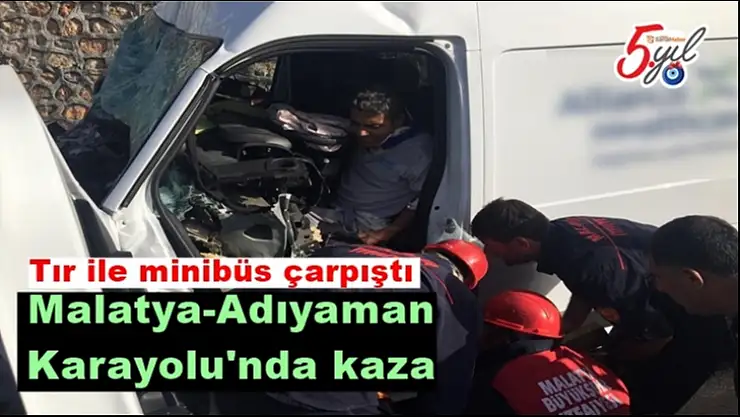 Malatya-Adıyaman Karayolu'nda kaza