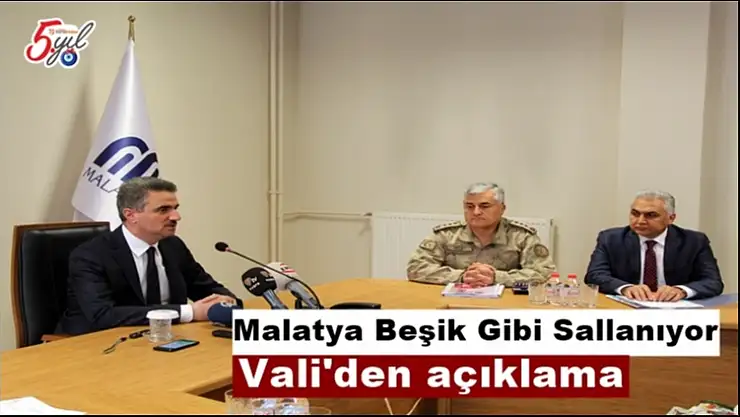 Malatya Beşik Gibi Sallanıyor