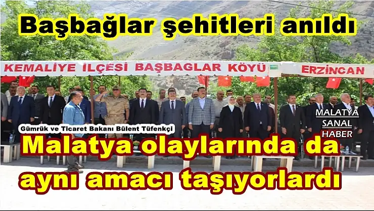 Tüfenkci Malatya olaylarında da  aynı amacı taşıyorlardı