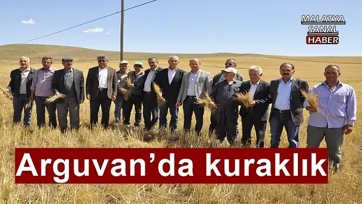Arguvan´da kuraklık