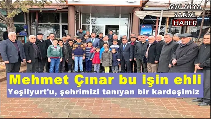 Milletvekili Bülent Tüfenkci Mehmet Çınar bu işin ehli