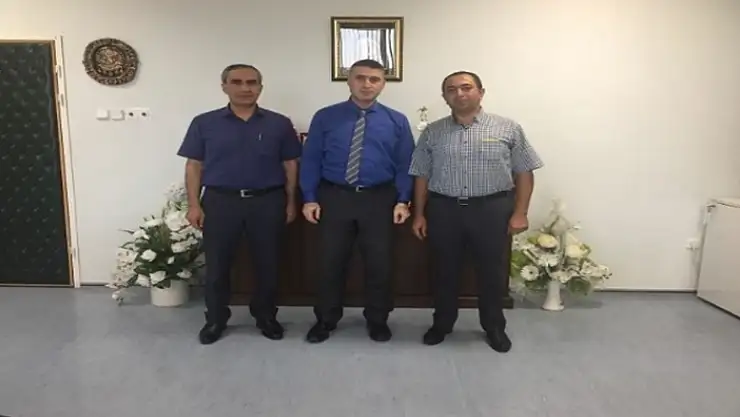 Başhekim Parlakpınar´a sağlıkçıların sorunları iletildi