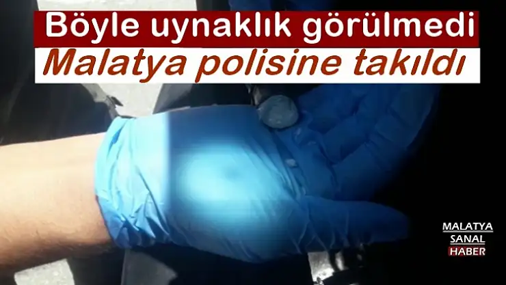 Malatya polisine takıldı