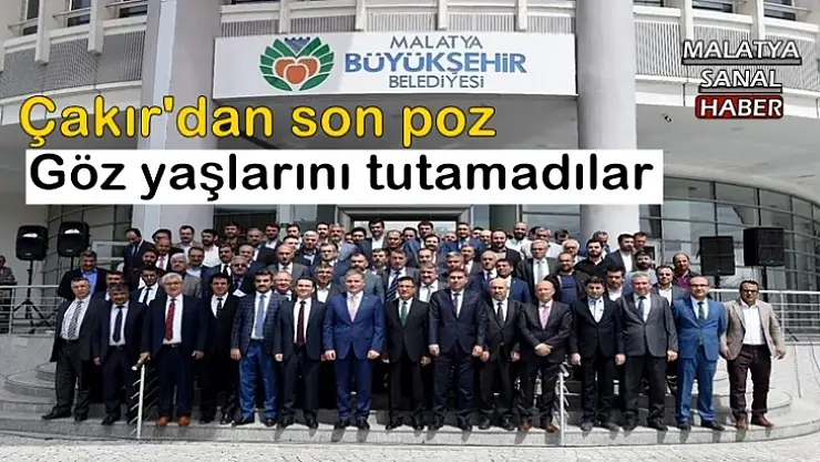 Çakır'dan son poz