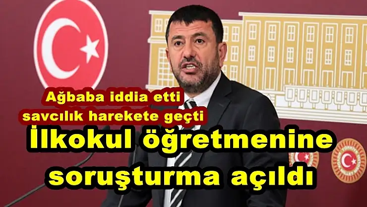 Malatya'da  İlkokul öğretmenine  soruşturma açıldı