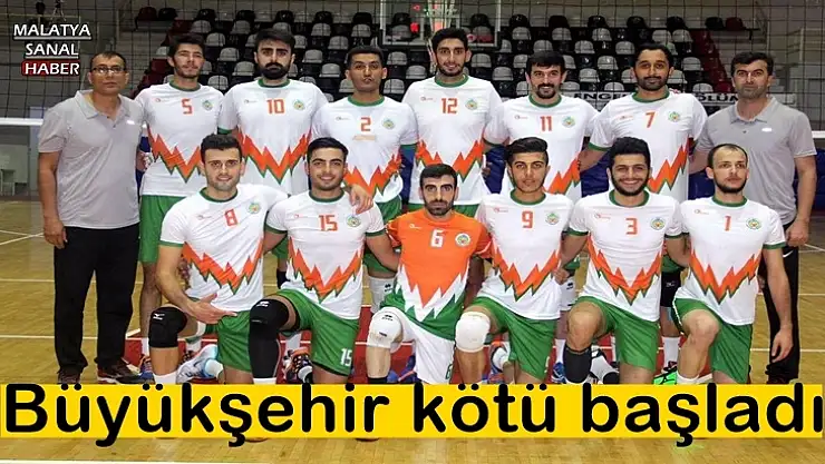 Büyükşehir kötü başladı