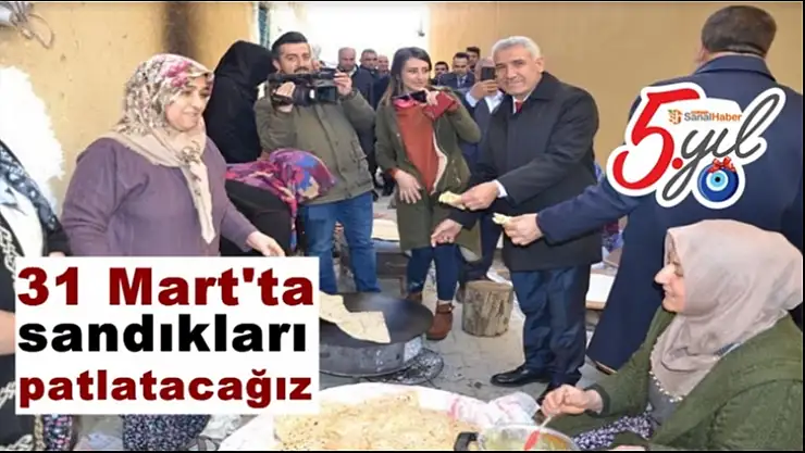 Osman Güder 31 Mart'ta sandıkları patlatacağız