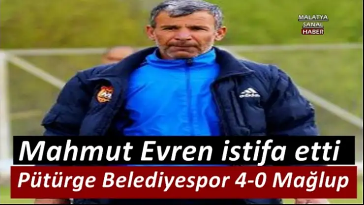Pütürge Belediyespor 4-0 Mağlup Oldu