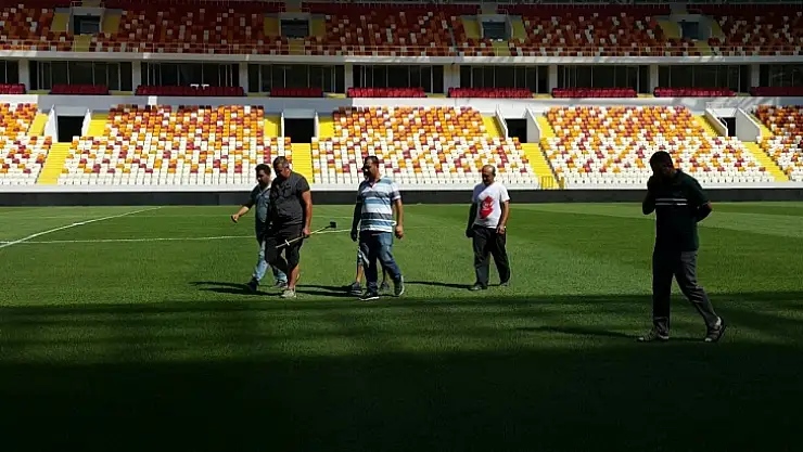Malatya Stadyumu Antalya maçına hazırlanıyor
