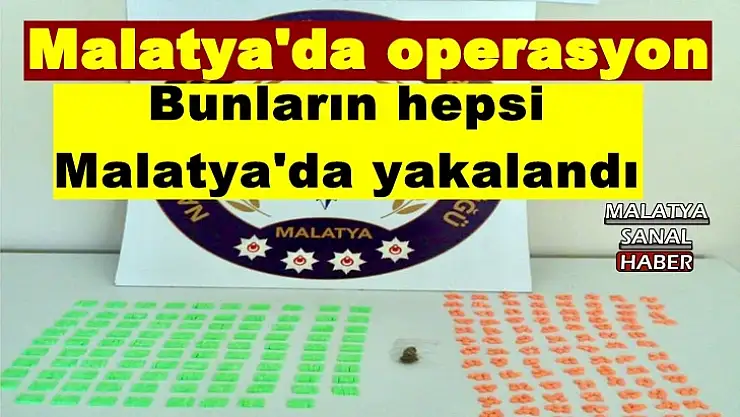 Malatya'da operasyon