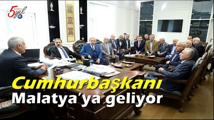 Cumhurbaşkanı Malatya´ya geliyor