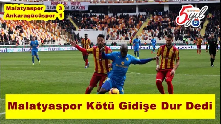 Malatyaspor Kötü Gidişe Dur Dedi