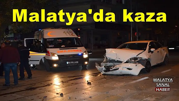 Malatya'da kaza