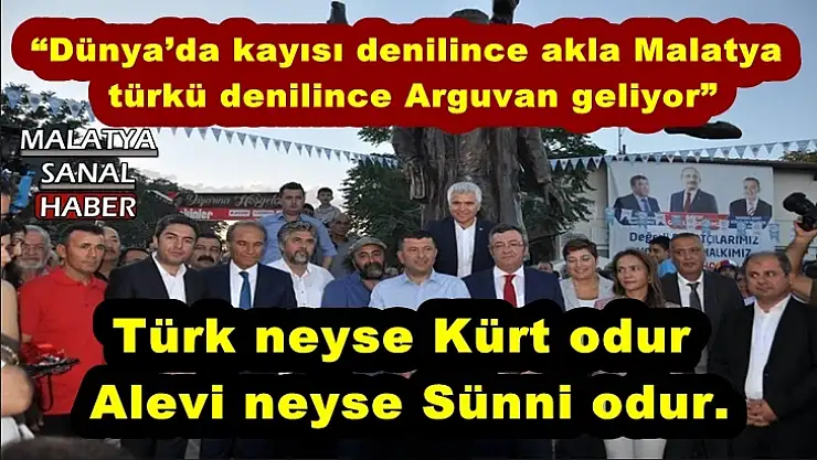 Dünya´da kayısı denilince akla Malatya türkü denilince Arguvan geliyor