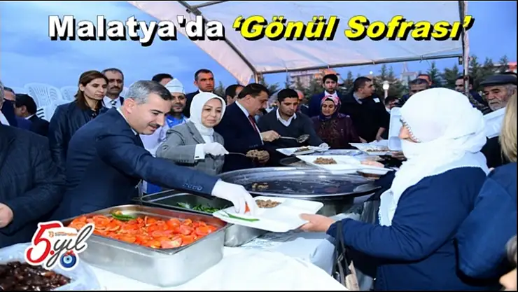 Malatya'da Gönül Sofrası