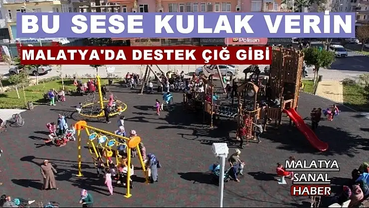 Malatya'da Bu sese kulak verin