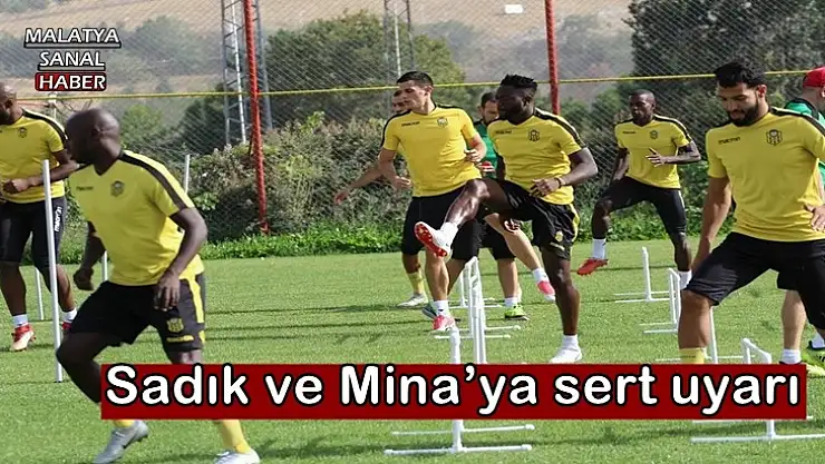 Sadık ve Mina´ya sert uyarı
