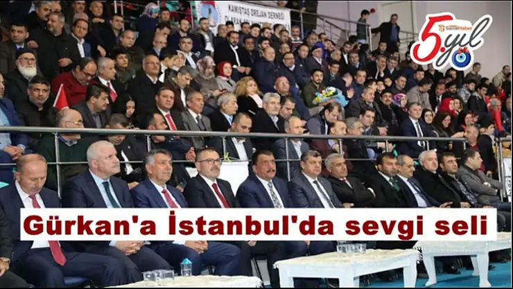 Gürkan´a İstanbul´da sevgi seli