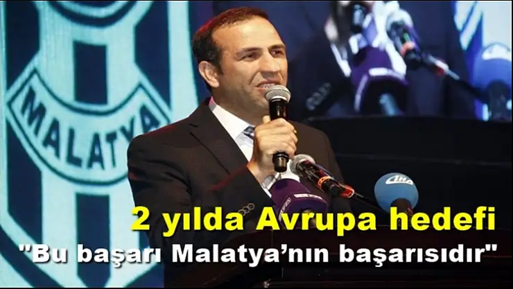 2 yılda Avrupa hedefi