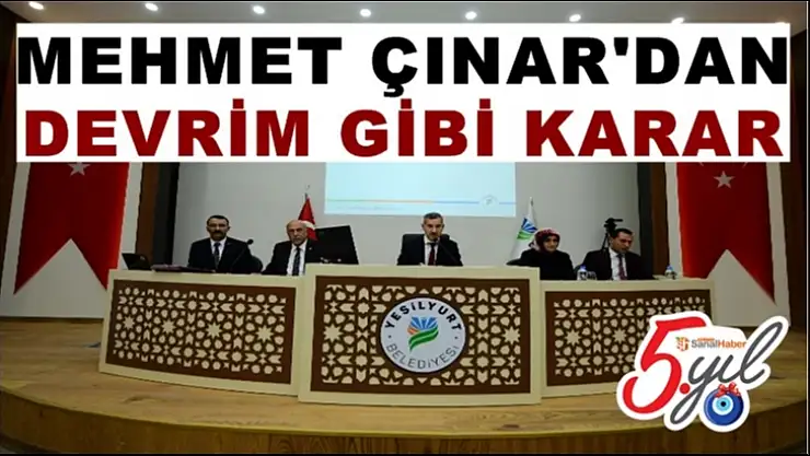 Mehmet Çınar'dan Devrim gibi karar
