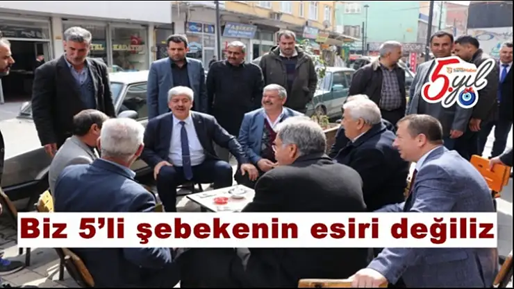 Ekinci´den `Biz 5´li şebekenin esiri değiliz´ vurgusu