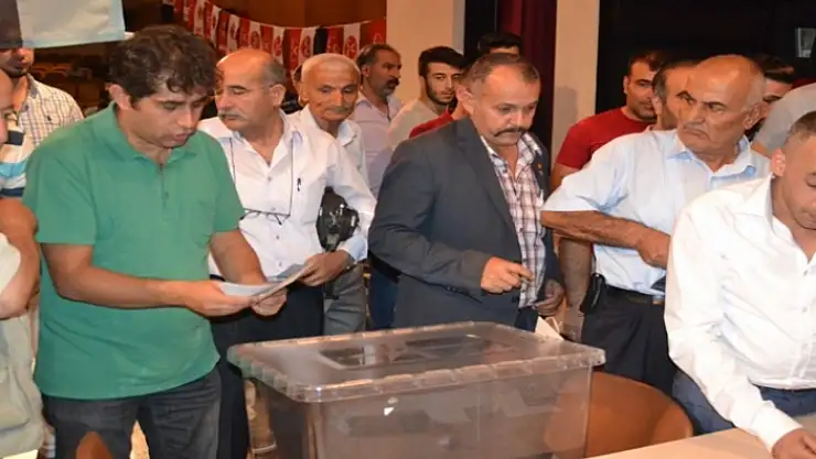 MHP Battalgazi İlçe Başkanlığı seçimi