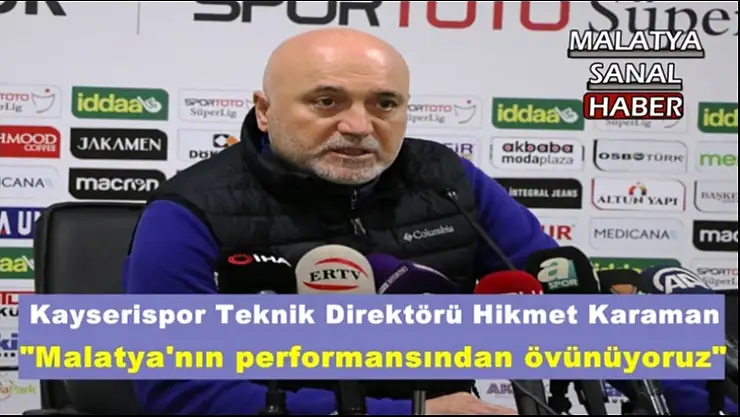 Hikmet Karaman'ın Maç Sonu Açıklamaları