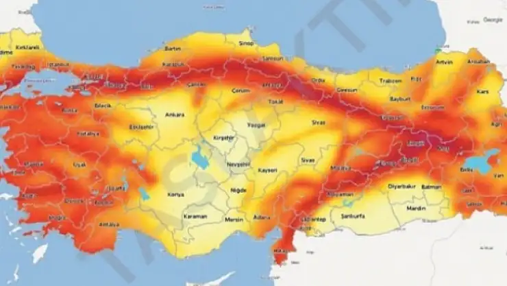 'Türkiye Deprem Tehlike Haritası 22 yıl sonra değişti'''