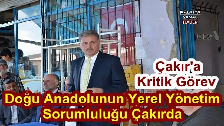 Doğu Anadolunun Yerel Yönetim Sorumluluğu Çakırda