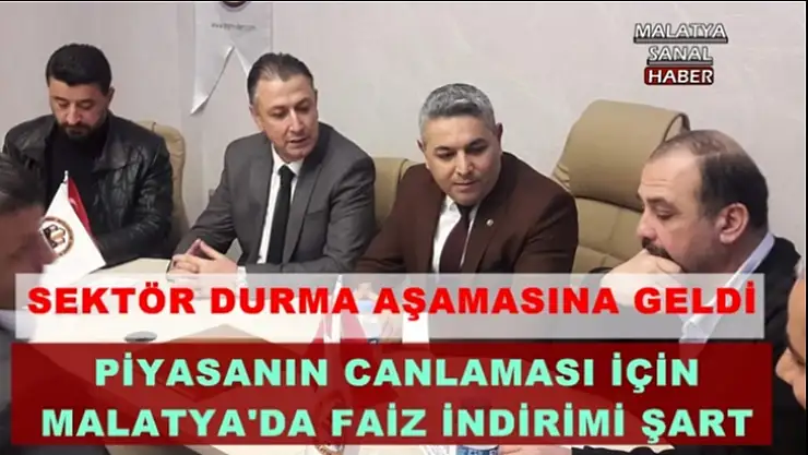 Malatya'da İnşaat Sektörünün Nabzı Ölçüldü