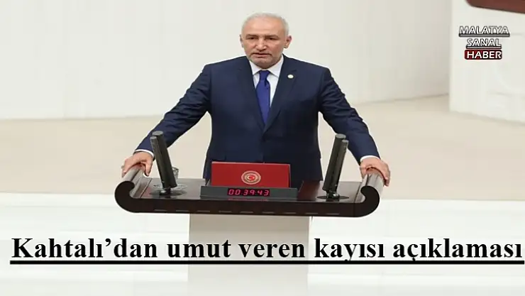Kahtalı´dan umut veren kayısı açıklaması