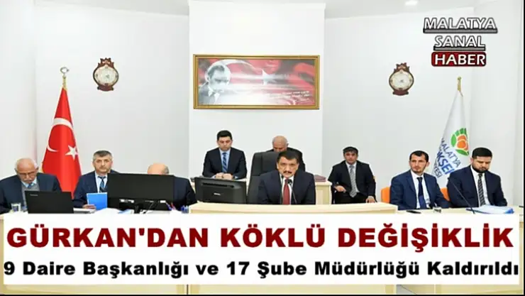 Selahattin Gürkan'dan Köklü Değişiklik