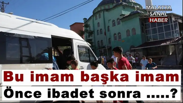 Malatya'da Cami İmamından Beklenmeyen Hareket