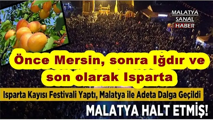 Ne oldu bu bizim Kayısı fuarına