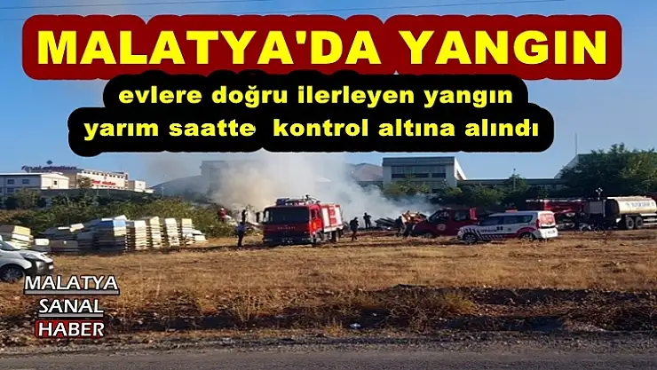 Malatya´da yangın