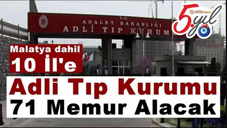 Adli Kurumu 71 memur alacak